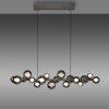 Illuminazione Paul Neuhaus E-Popup Lampada a sospensione LED Grigio, 18-Luci, Telecomando
