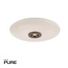 Illuminazione Paul Neuhaus Vitrum Plafoniera LED Marrone, 2-Luci