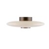 Illuminazione Paul Neuhaus Vitrum Plafoniera LED Marrone, 2-Luci