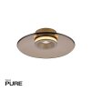 Illuminazione Paul Neuhaus Moon Plafoniera LED Bronzo, 2-Luci
