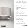 Illuminazione Paul Neuhaus Clipse Applique LED Argento, 2-Luci