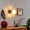 Berkeley Applique Marrone scuro, Zincato, 1-Luce