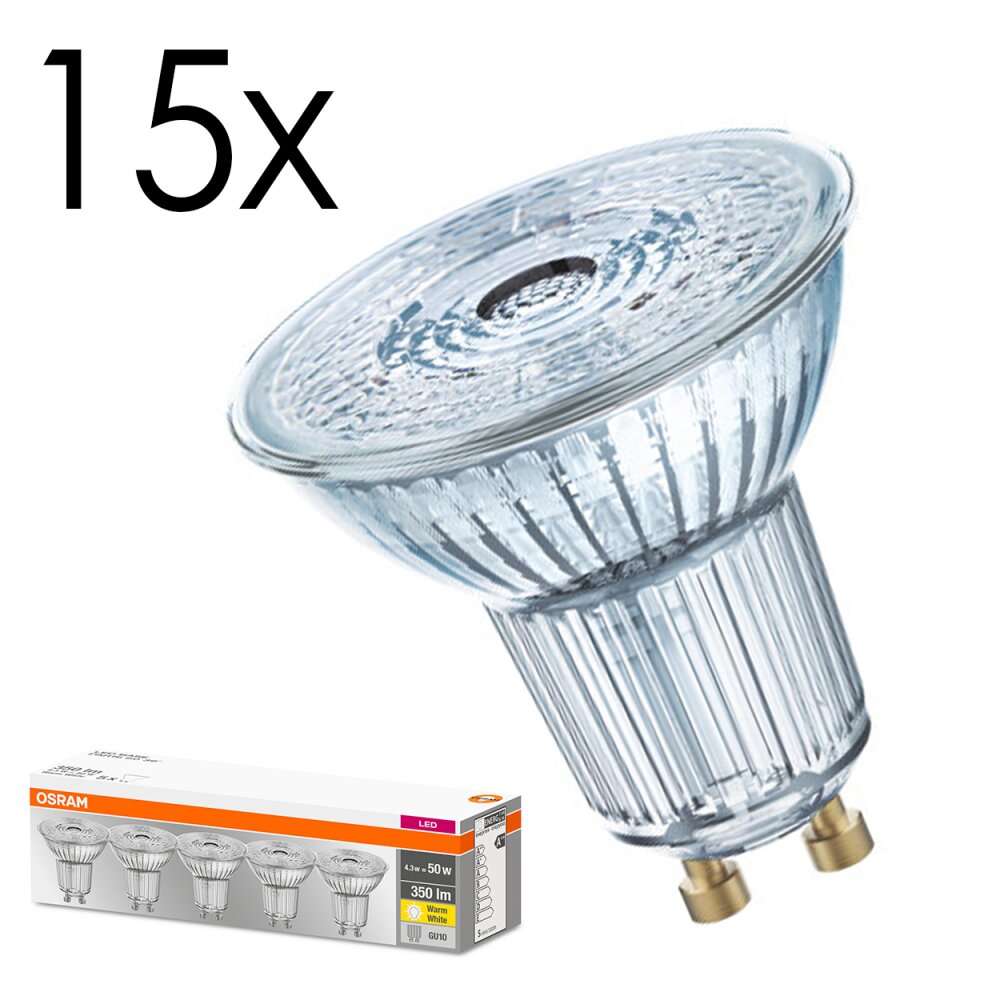 Illuminazione Ledvance GU10 LED 4.3 Watt Bianco caldo 350 Lumen main product photo