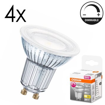 Illuminazione Osram GU10 7.9 Watt Bianco caldo dimmerabile 650 Lumen