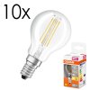 Illuminazione Osram E14 LED 4 Watt Bianco caldo 470 Lumen
