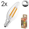 Illuminazione Osram E14 LED 2.9 Watt Bianco caldo dimmerabile 470 Lumen