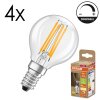 Illuminazione Osram E14 LED 2.9 Watt Bianco caldo dimmerabile 470 Lumen