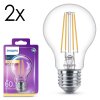 Illuminazione Philips E27 LED 7 Watt Bianco caldo 806 Lumen