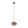 Eglo DONDARRION Lampadario a sospensione Nero, 1-Luce