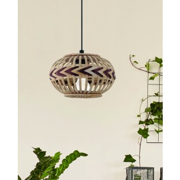 Eglo DONDARRION Lampadario a sospensione Nero, 1-Luce