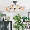 Koyoto Plafoniera, Lampada a sfera Ambrato, 7-Luci