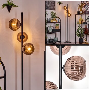 Koyoto Lampada da terra Ramato, 3-Luci