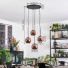Koyoto Lampadario a sospensione, Lampada a sfera, Lampada a sospensione a cluster Ramato, 4-Luci