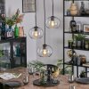 Apedo Lampadario a sospensione, Lampada a sospensione, Lampada a sospensione a cluster Chiaro, 3-Luci