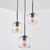 Apedo Lampadario a sospensione, Lampada a sospensione, Lampada a sospensione a cluster Chiaro, 3-Luci
