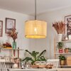 Sabadim Lampadario a sospensione, Lampada a sospensione Marrone, Écru, 1-Luce