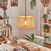 Barcos Lampadario a sospensione, Lampada a sospensione Marrone, Écru, 1-Luce