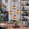 Koyoto Lampadario a sospensione, Lampada a sfera, Lampada a sospensione a cluster Ramato, 4-Luci