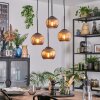 Koyoto Lampadario a sospensione, Lampada a sfera, Lampada a sospensione a cluster Ramato, 4-Luci