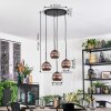 Koyoto Lampadario a sospensione, Lampada a sfera, Lampada a sospensione a cluster Ramato, 4-Luci