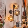Ripoll Lampada a sfera, Applique Ambrato, Grigio fumo, 3-Luci