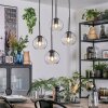 Koyoto Lampadario a sospensione, Lampada a sfera, Lampada a sospensione a cluster Chiaro, 4-Luci