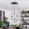 Koyoto Lampadario a sospensione, Lampada a sfera, Lampada a sospensione a cluster Chiaro, 4-Luci