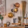 Ripoll Lampada a sfera, Applique Cromo, Oro, Ramato, Grigio fumo, 3-Luci
