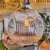 Ripoll Lampadario a sospensione, Lampada a sfera, Lampada a sospensione Écru, Nero, 8-Luci