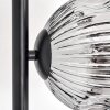 Ripoll Lampada da terra Cromo, Grigio fumo, 3-Luci