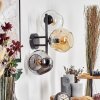 Ripoll Lampada a sfera, Applique Ambrato, Chiaro, Grigio fumo, 3-Luci