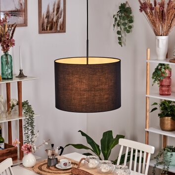 Bassagoda Lampadario a sospensione, Lampada a sospensione Nero, Bianco, 1-Luce Bassagoda Lampadario a sospensione, Lampada a sospensione Nero, Bianco, 1-Luce
