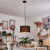 Bassagoda Lampadario a sospensione, Lampada a sospensione Nero, Bianco, 1-Luce