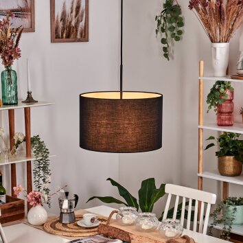 Bassagoda Lampadario a sospensione, Lampada a sospensione Nero, Bianco, 1-Luce Bassagoda Lampadario a sospensione, Lampada a sospensione Nero, Bianco, 1-Luce