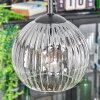 Ripoll Lampadario a sospensione, Lampada a sfera, Lampada a sospensione a cluster Chiaro, Grigio fumo, 3-Luci