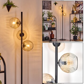 Ripoll Lampada da terra Ambrato, Chiaro, 3-Luci