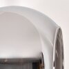 Koyoto Lampada a sfera, Applique Cromo, Grigio fumo, 3-Luci