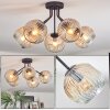Ripoll Plafoniera, Lampada a sfera Ambrato, Chiaro, 5-Luci