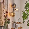 Gastor Lampada a sfera, Applique Ambrato, Chiaro, Grigio fumo, 3-Luci