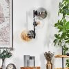 Gastor Lampada a sfera, Applique Ambrato, Chiaro, Grigio fumo, 3-Luci