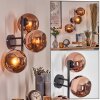 Koyoto Lampada a sfera, Applique Ramato, 3-Luci