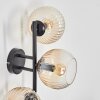 Koyoto Lampada a sfera, Applique Ambrato, Chiaro, 3-Luci