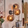 Koyoto Lampada a sfera, Applique Ramato, 3-Luci