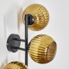 Koyoto Lampada a sfera, Applique Oro, 3-Luci