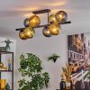 Koyoto Plafoniera, Lampada a sfera Blu, Oro, Verde, 8-Luci