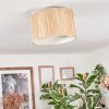 Bongal Plafoniera beige, Écru, 1-Luce