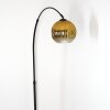 Ripoll Lampada da terra Nero, 1-Luce