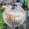 Koyoto Lampadario a sospensione, Lampada a sfera, Lampada a sospensione a cluster 30 cm Ambrato, Chiaro, 3-Luci