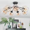 Koyoto Plafoniera, Lampada a sfera 82 cm Ambrato, Chiaro, 7-Luci