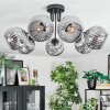 Ripoll Plafoniera, Lampada a sfera Grigio fumo, 7-Luci